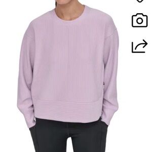 DKNY Light Purple Crew Neck Sweater
